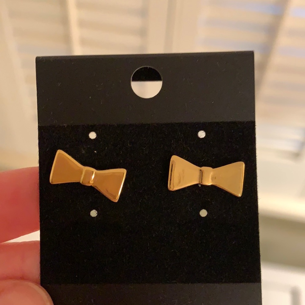 Kate spade bow studs